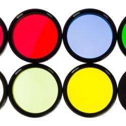 Set de 8 Filtres Levenhuk Solar System F8