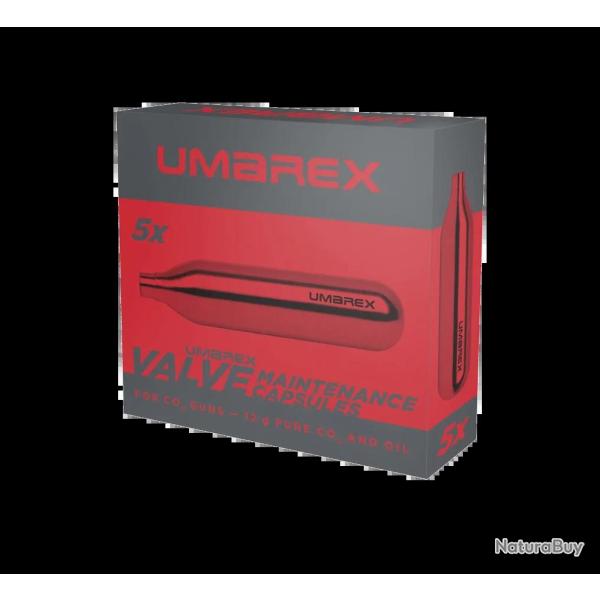 Cartouches CO2 lubrifiantes x5 - Umarex