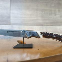 Couteau Dozorme Eok manche en bois de cerf