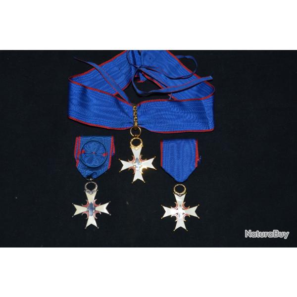 3 DECORATIONS CROIX DU DJEBEL-TROIS ECHELONS DIFFERENTS-GUERRE D'ALGERIE 1954/1962