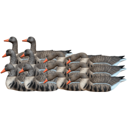 Pack 12 oies rieuses HD flottantes actives XTREM MIGRATEURS
