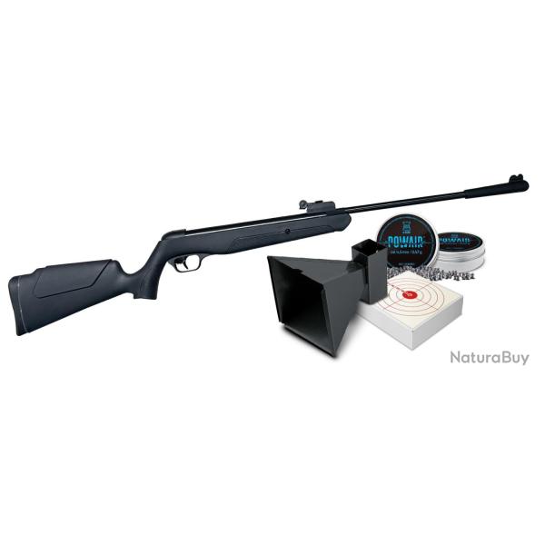 PACK CARABINE LB600 4.5 10J + PLOMBS + CIBLES + PORTE-CIBLE
