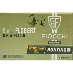 Munitions Fiocchi 9 mm Flobert Num&eacute;ro 9 par 50