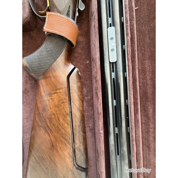 Browning XS Pro  12/76 canon 81 cm complet valise ,chokes.