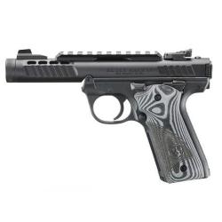 Pistolet RUGER Mark IV 22/45 Lite Noir anodis&eacute; 4.40" Cal.22lr