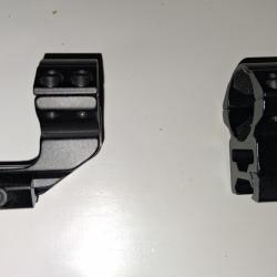 Montage hawke matchmount d&eacute;cal&eacute; diam&egrave;tre 30mm