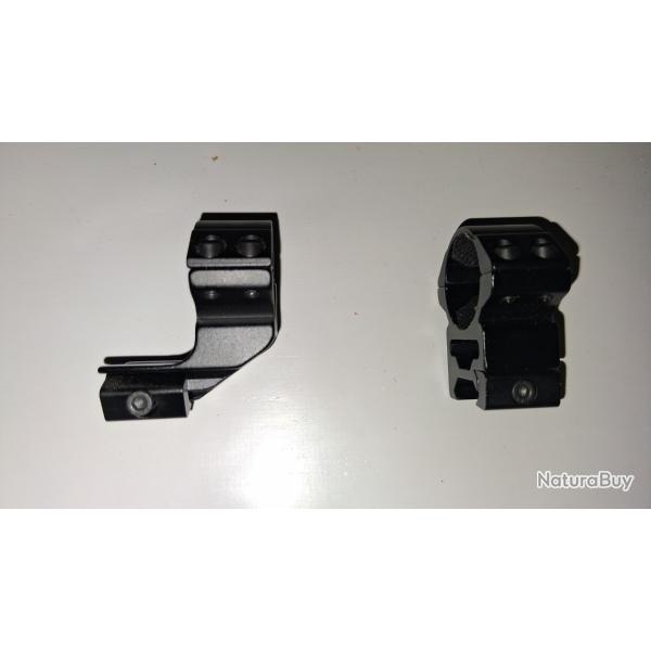 Montage hawke matchmount d�cal� diam�tre 30mm