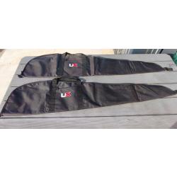 Lot de 2 &eacute;tuis fourreau Umarex noir synth&eacute;tique 123 cm neufs