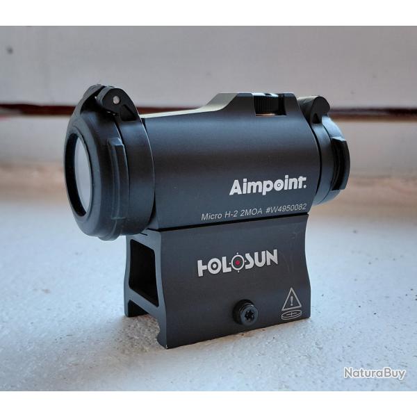 Red dot Aimpoint Micro H2