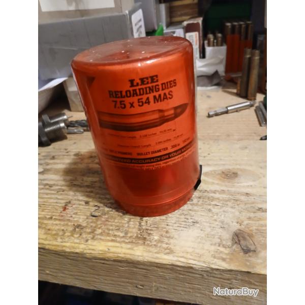 Jeu d'outils LEE 7,5x54 mas
