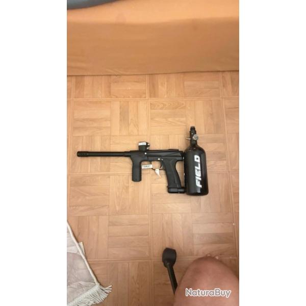 Pack Paintball NEUF - Lanceur EMEK 100 Calibre .68 Planet Eclipse (Servi 1 fois)
