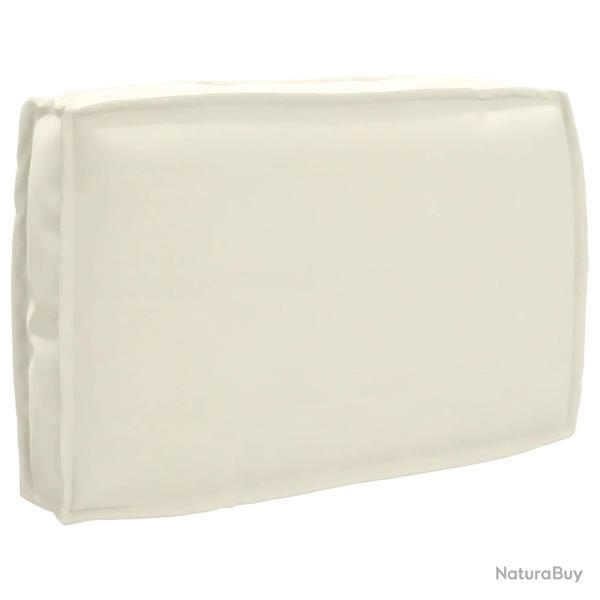Coussin Cr�me 60 x 40 x 12 cm Tissu Oxford