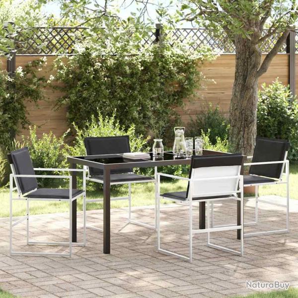 Ensemble de salle � manger pour 5 pcs Blanc