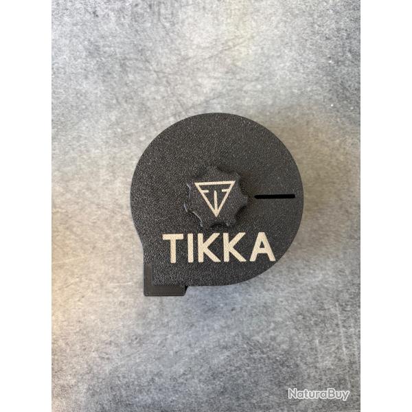 Distributeur gommettes avec logo Tikka Noire