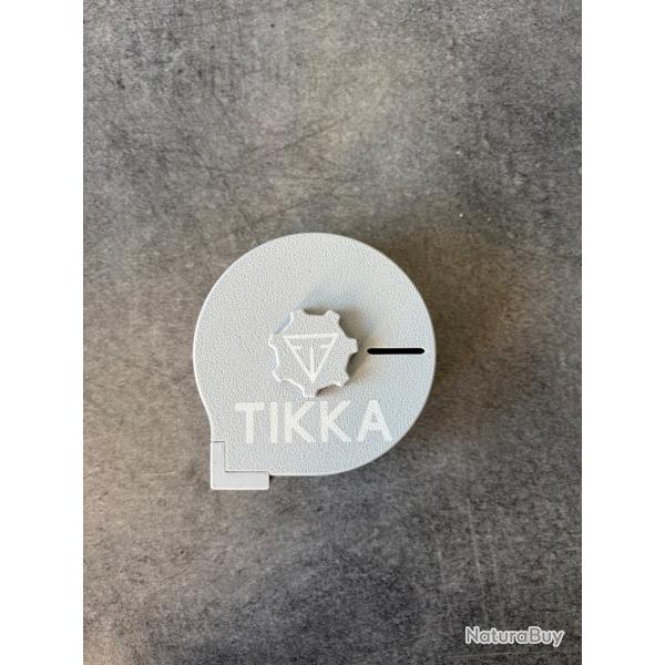 Distributeur gommettes avec logo Tikka gris