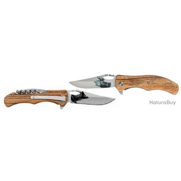 Couteau PROHUNT tire bouchon grand gibier