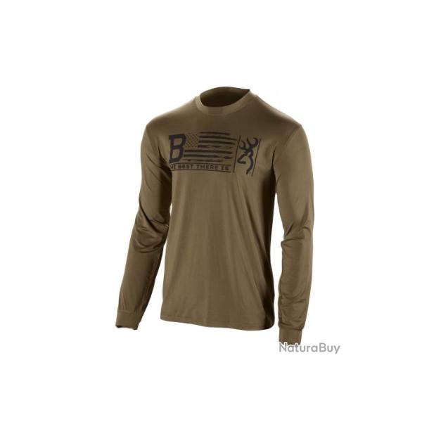 Browning SHIRT, TEAMSPIRIT, MILITARY GREEN,