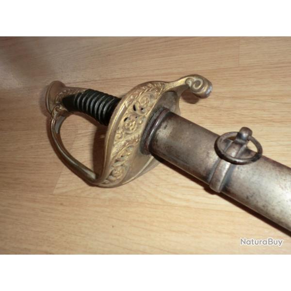 sabre officier cavalerie d'infanterie 1845 / 55