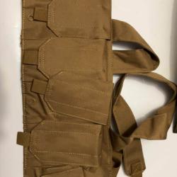 Gilet tactique M4 coyote/ta,