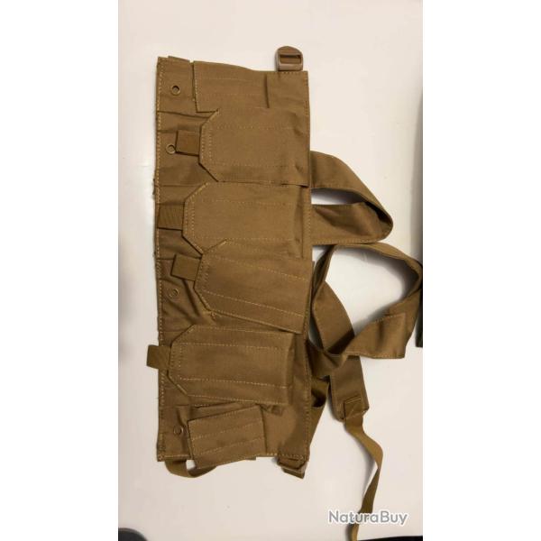 Gilet tactique M4 coyote/ta,