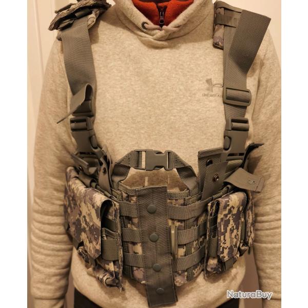 Gilet tactique camo