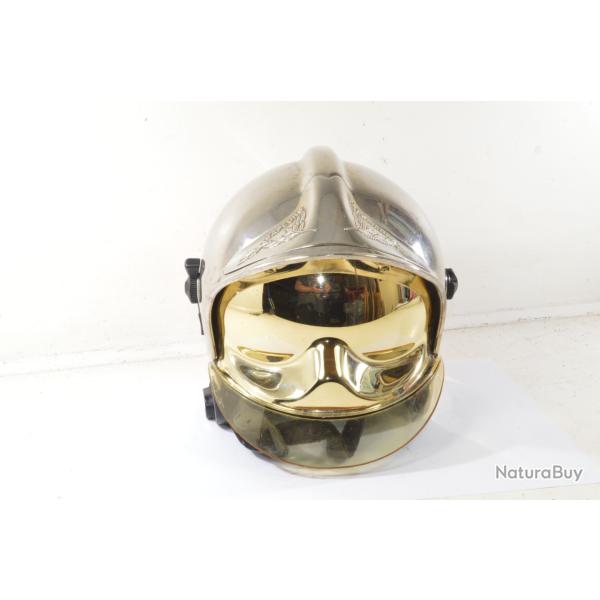 Casque de pompier F1 CGF GALLET de 1997, r�form� Pompier professionnel, sapeur pompier