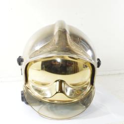 Casque de pompier F1 CGF GALLET de 2000, r&eacute;form&eacute; Pompier professionnel, sapeur pompier collection