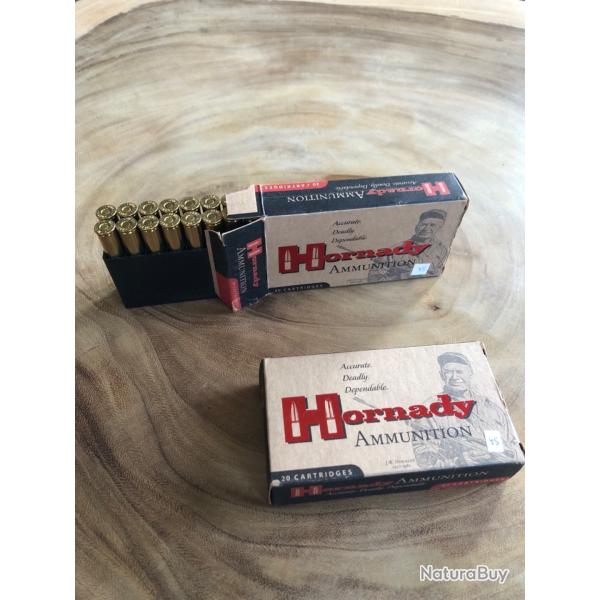 Lot 40 munitions 2 boites  hornady calibre 444 marlin