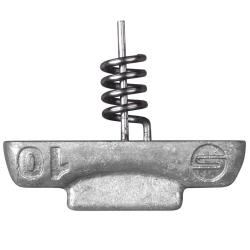 Plomb Spro Zinc Screw-in Softbait Weights 7g par 3