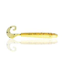 Leurre Souple Reins G-Tail Saturn Micro 5cm B48 - Motor Oil Pepper 5cm par 16