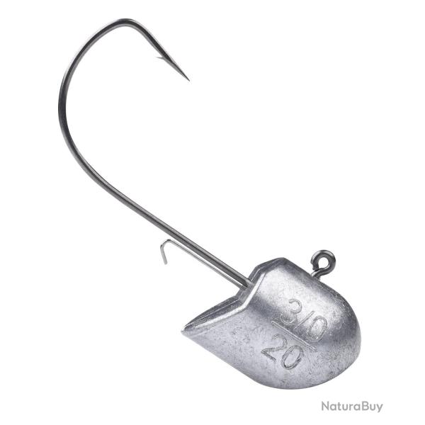 T�te Plomb�e Spro Jig 90 Wide Gap Zinc 2/0 7g 2/0 par 3