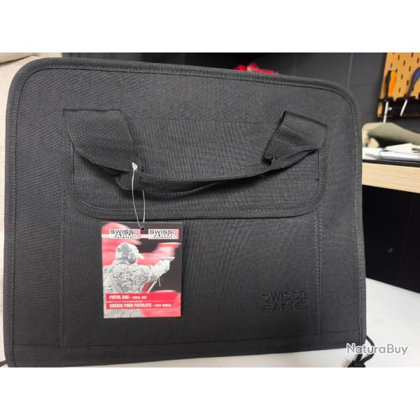 Grande saccoche grand format noir Swiss Arms