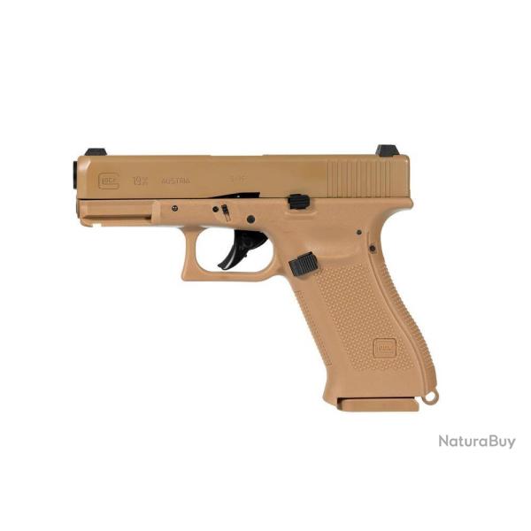 UMAREX - Pistolet GLOCK 19X COYOTE - CO2 - 4.5MM BBS