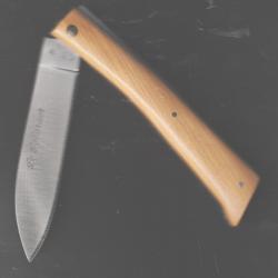 GABARDIER en IF GRATUIT grav&eacute; Initiailes lame couteau