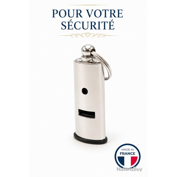Sifflet PLAT (Indispensable pour votre SECURITE ! ) 100% Fran�ais - 198 - ELLESS