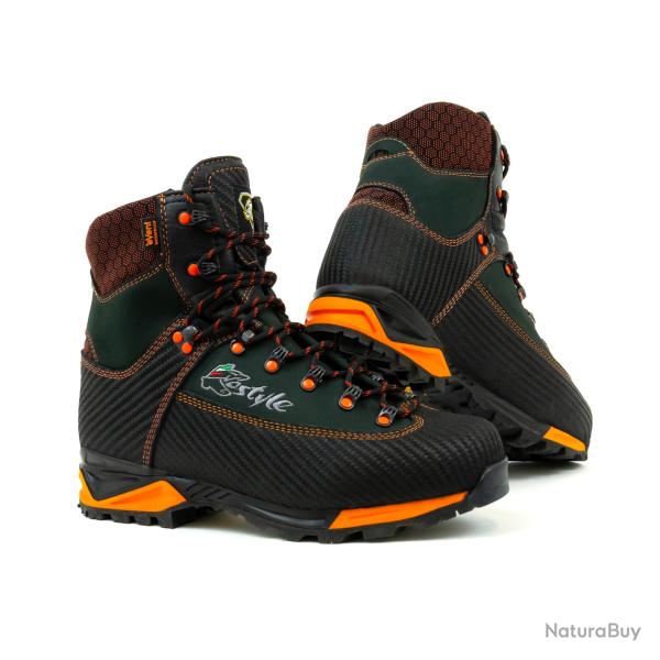 Chaussures de Chasse et Trekking Kostyle CARB Imperm�ables - Cuir Carbon, Nabuk & Vibram� Curcuma