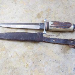 couteau dague pour l&eacute;gion &eacute;trang&egrave;re Solingen parachutiste commando chasse guerre Indochine Alg&eacute;rie