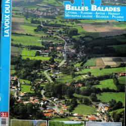 36 belles balades la voix du nord, littoral, flandre, artois, hainaut, picardie, lilloise