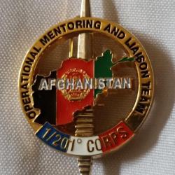 Insigne OPEX MENTORING Afghanistan