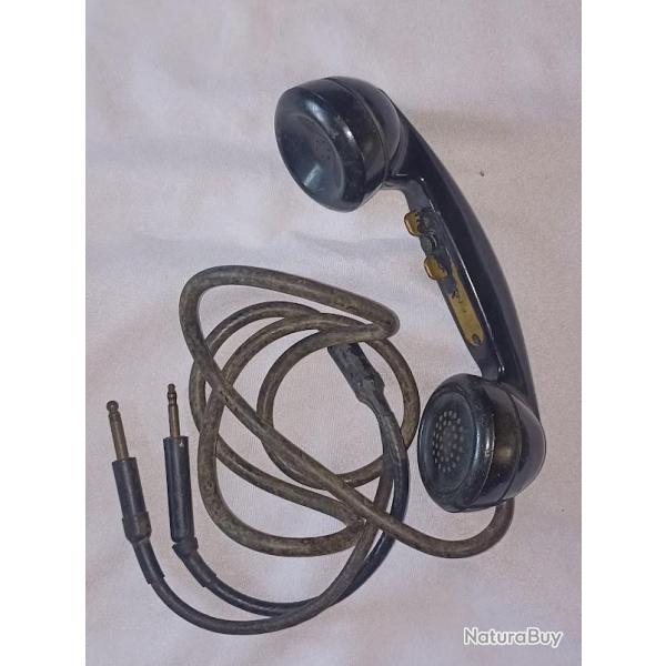 T�l�phone US Army signal corps double fiches 39/45 WW2