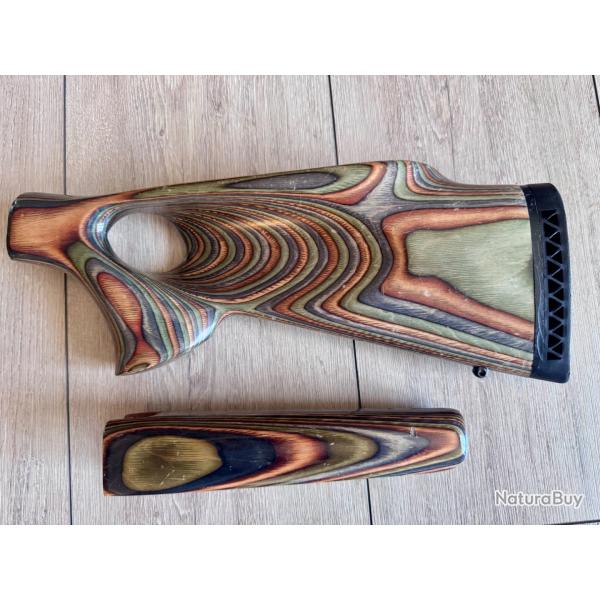 Crosse trou de pouce gaucher boyd pour Remington 7600