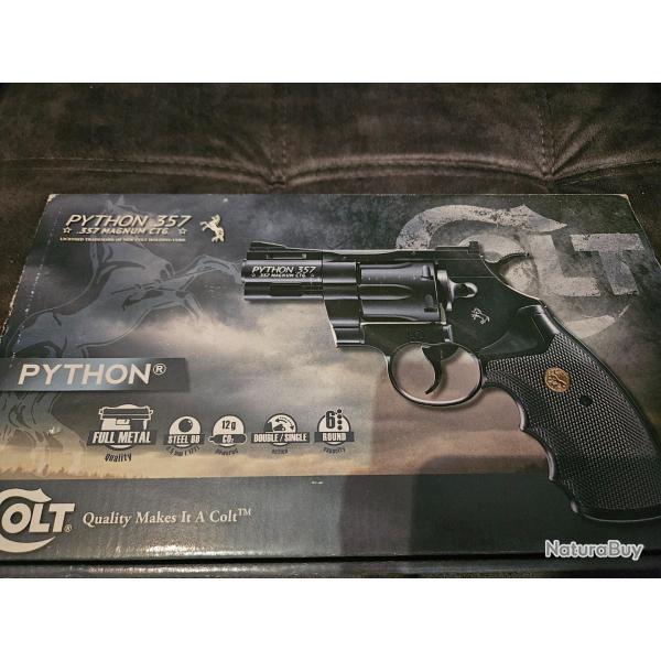 Rare Colt python 2" umarex 4'5mm bb's a douille