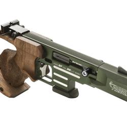 PISTOLET PARDINI MOD. SP Rapid Fire HI-TECH - CAL. 22LR noir VERT Gaucher, S