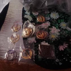 Insignes de beret pucelles et autres 155 pieces