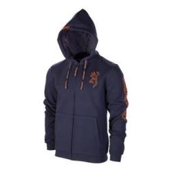 Sweat Zipp&eacute; Snapshot Blue Taille S - BROWNING