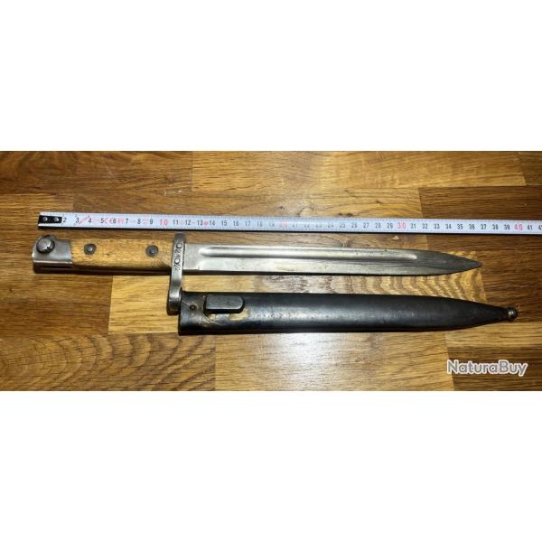 Ba�onnette autrichienne Steyr Mannlicher M1895 - Mod�le r�glementaire