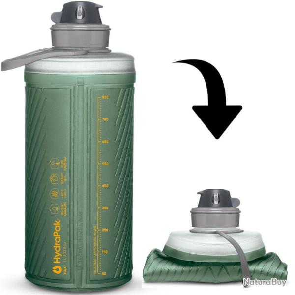 Gourde souple Hydrapak Flux 1L