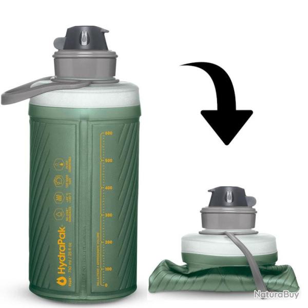 Gourde souple Hydrapak Flux 750 ml