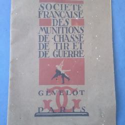 Catalogue / fascicule documentaire ancien  Gevelot
