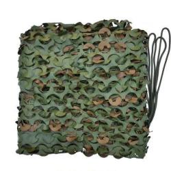 Filet CamoJardin&reg; S-Circle Cut For&ecirc;t - Brise-vue & Camouflage 5&times;5 m